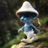 SMURF CAT!!!!!!!!!