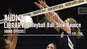 Volleyball Ball Slow Bounce