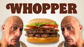 Whopper ad but every word is a vine boom