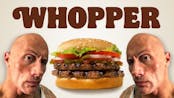 Whopper ad but every word is a vine boom