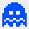 Pac-Man Blue Ghost