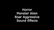 Monster Alien Roar Aggressive