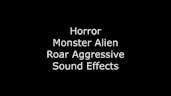 Monster Alien Roar Aggressive