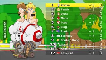 Racist Mario Fuck you Kratos-2
