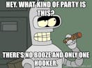 Bender No booze