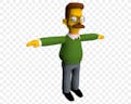 Homer Simpson: Ned Flanders