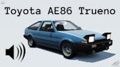 Toyota AE86 Trueno Sound