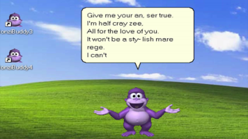 bonzi buddy is watching you #weirdcore 