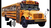 Bus driving sound effect