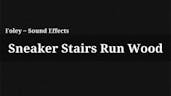 Sneaker Stairs Run Wood