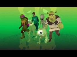 Shrek and friends dancing to a filipino song by sevsev