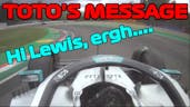 Toto sorry to Lewis