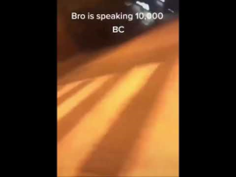 Bro is speaking 1000 BC😱