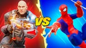 THE ROCK vs SPIDER-MAN (Mythic 1v1)