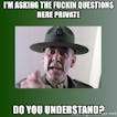Sgt. Hartman Askin ques