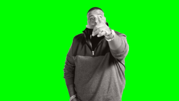 DJ Khaled - Congratulations, you played yourself (Green Screen