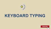 Keyboard typing 