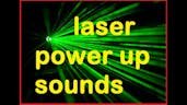 Laser power up sound