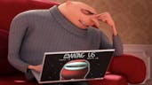 Gru gets Among Us Laptop