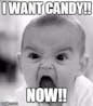 I WANT CANDY