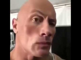 The Rock Eyebrow raise sound effect 