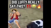 Did Luffy Really Say This