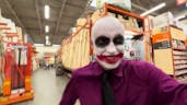 The Joker Terrorizes Home Depot!