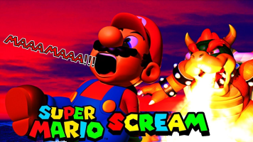 Mario screaming 1