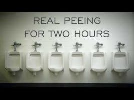 Peeing Sound for TWO HOURS