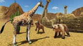 Giraffe Family Life Jungle Simulator Game Over