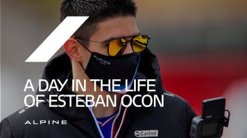 Esteban Ocon at your service