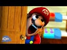 SMG4: Mario Gets His "ravioli" Stuck In The Door