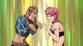 Mista and Trish laughing