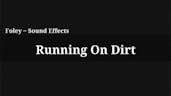 Running On Dirt