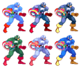 MvC2 Captain America - 1