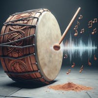 Wooden Drum Hit 1