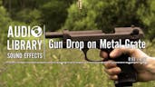 Gun Drop on Metal Grate