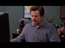 Ron Swanson Throws Out His Computer