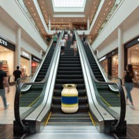 Mayonnaise On An Escalator