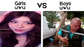 UWU *Girls vs. Boys*