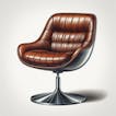 Leather Chair Swivel 1