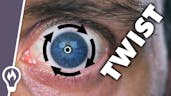 Weird evolutionary history of eye rotation