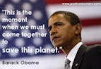 Barack Obama Save Earth