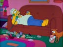 Homer Simpson: Baby beat me