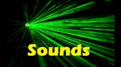 Laser groove sound