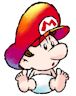 Mario crying