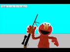 Elmo kills barney !!!