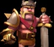 Barb king rage yell - Clash of Clans