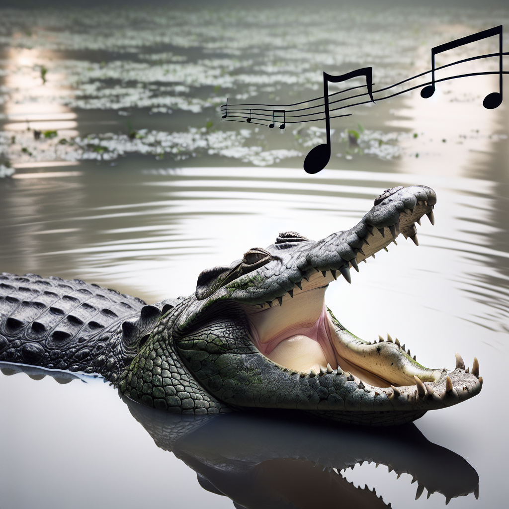 Crocodile Growling 1