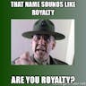 Sgt. Hartman Royalty